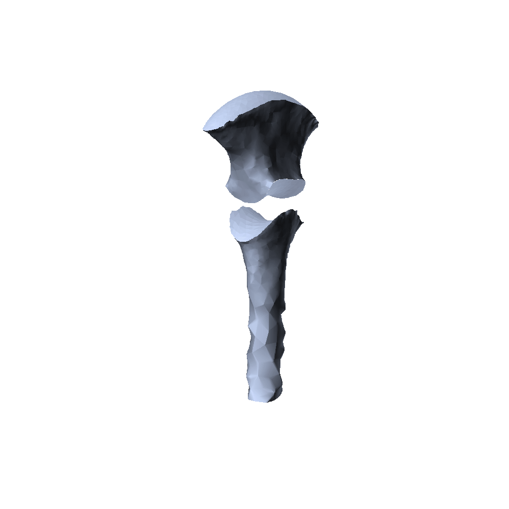 Optimized support allowed to touch the U-shaped tube